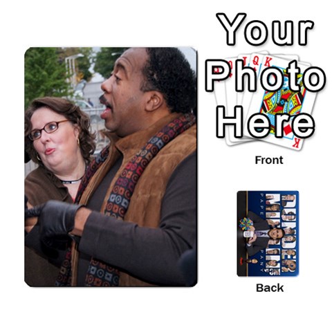 The Office Collectable Cards By Mark C Petzold Front - Heart9