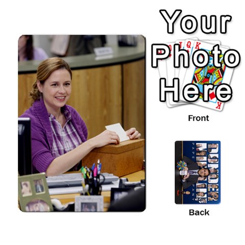 The Office Collectable Cards By Mark C Petzold Front - Diamond8