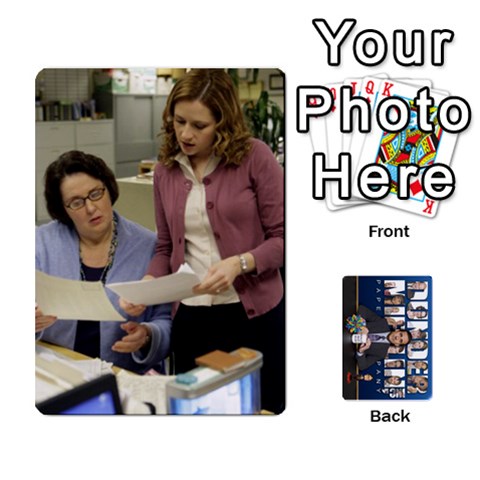 The Office Collectable Cards By Mark C Petzold Front - Diamond9