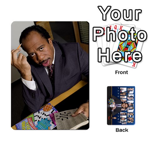 The Office Collectable Cards By Mark C Petzold Front - Club6