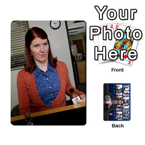 The Office Collectable Cards By Mark C Petzold Front - Club7