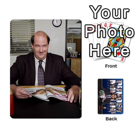 Queen The Office Collectable Cards By Mark C Petzold Front - ClubQ