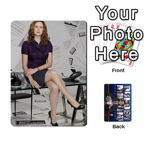 The Office Collectable Cards By Mark C Petzold Front - Spade7