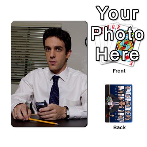 King The Office Collectable Cards By Mark C Petzold Front - ClubK