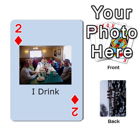 Kings Card Game  By Millie Kovatch Front - Diamond2