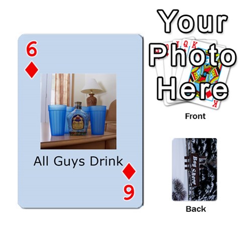 Kings Card Game  By Millie Kovatch Front - Diamond6