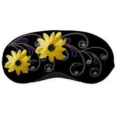 Floral Relaxation Black - Sleep Mask