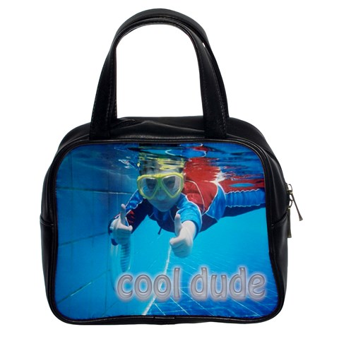 Cool Dude Pool Handbag By Catvinnat Front