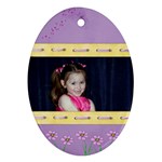 Sage - Easter Ornament - Ornament (Oval)