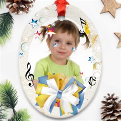 happy kids - Ornament (Oval)