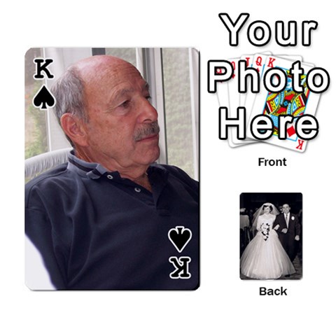 King Alice & Ron Deck By Ron Sergenian Front - SpadeK