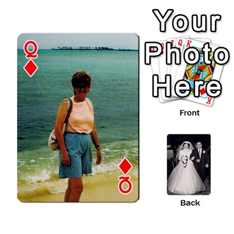 Queen Alice & Ron Deck By Ron Sergenian Front - DiamondQ