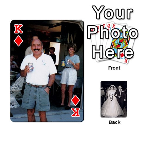 King Alice & Ron Deck By Ron Sergenian Front - DiamondK