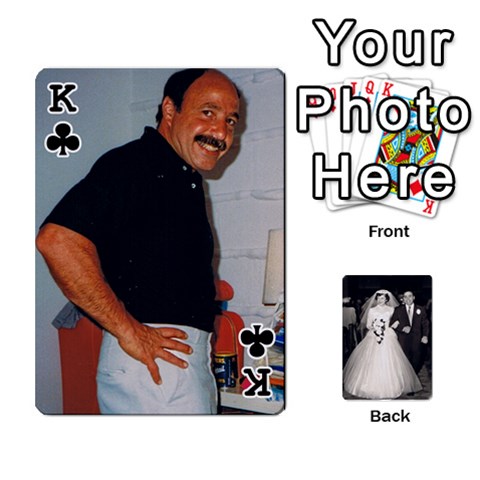 King Alice & Ron Deck By Ron Sergenian Front - ClubK