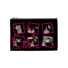 Funky Pink Cosmetic Bag - Cosmetic Bag (Medium)