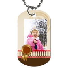 Kids - Dog Tag (One Side)