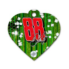 Bristol Tag - Dog Tag Heart (Two Sides)