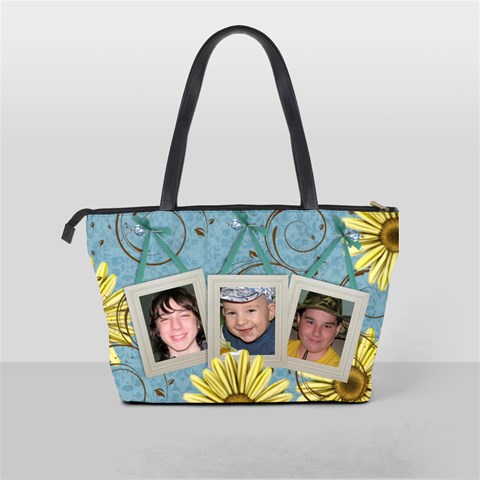 Framed Daisies Back
