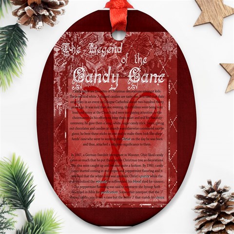 The Legend Of The Candy Cane Ornament By Kellie Front