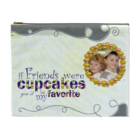 Forever Friends Cosmetic Case By Catvinnat Front