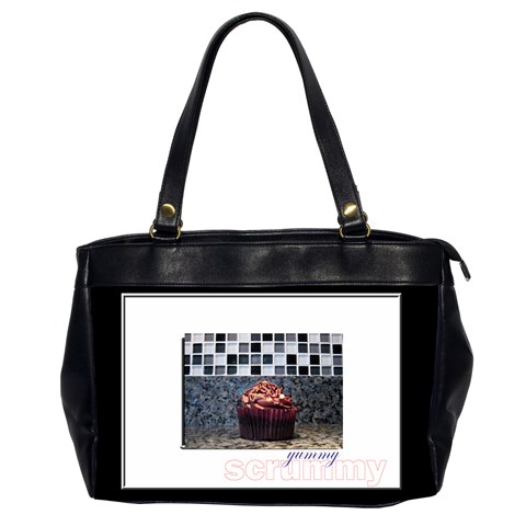 Alana Loves Cupcakes Oversized Bag By Catvinnat Front