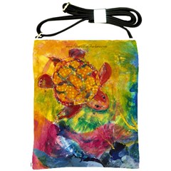 Turtle Descending - Shoulder Sling Bag