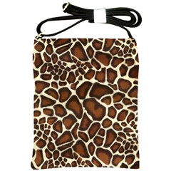 Giraffe Leather Bag - Shoulder Sling Bag