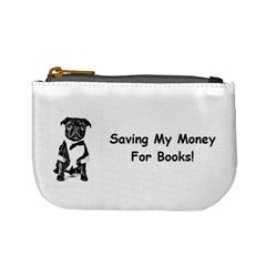 rocky s coin purse saving my money for books - Mini Coin Purse