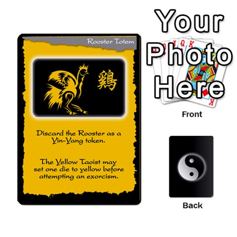 Queen Yin Yang Deck By Jack Reda Front - SpadeQ