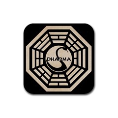 dharma posavasos - Rubber Coaster (Square) dharma posavasos - Rubber Coaster (Square)