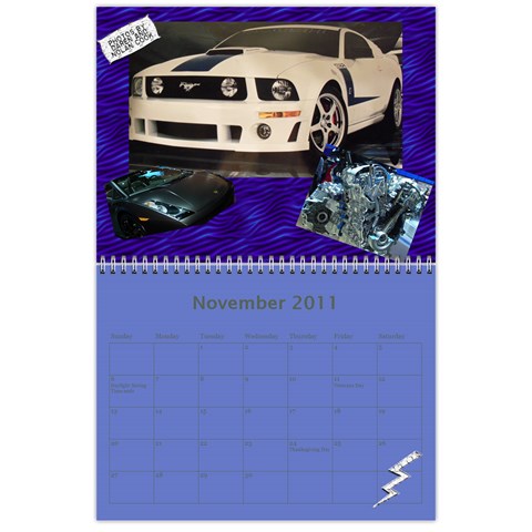 Photography Class Calendar By Nancy B Nov 2011