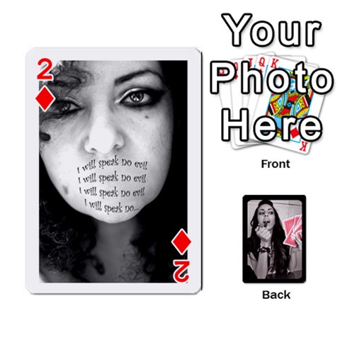 Playing Cards By Nena Front - Diamond2