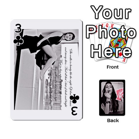 Playing Cards By Nena Front - Club3