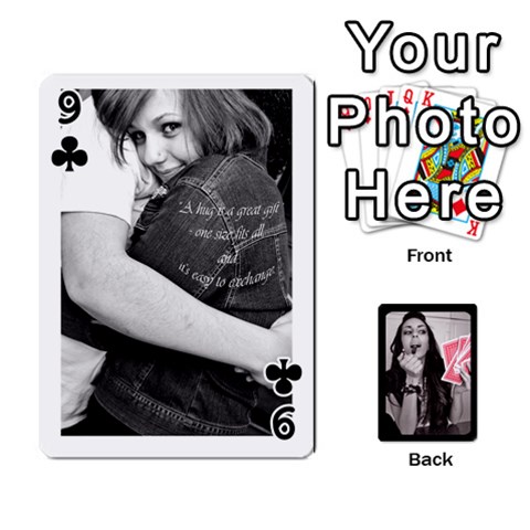 Playing Cards By Nena Front - Club9