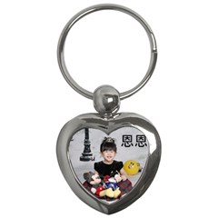 mom key - Key Chain (Heart)