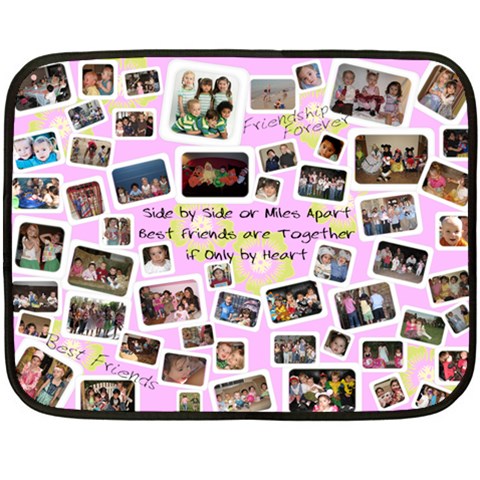 Madi Blanket With Frames/words By Michal Robertson 35 x27  Blanket