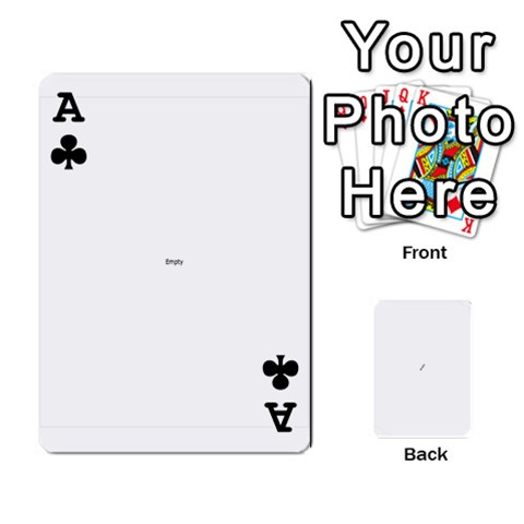 Ace Double O Cards By Tammy Front - ClubA