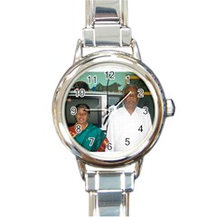 Prakash - Round Italian Charm Watch