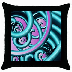 cojin - Throw Pillow Case (Black)