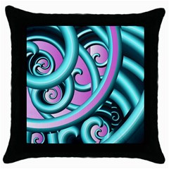 cojin - Throw Pillow Case (Black)