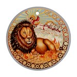 Leo zodiac ornament - Ornament (Round)