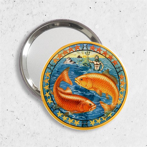 Pisces Handbag Mirror By Enkay Front