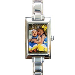 Watch them grow - Rectangle Italian Charm Watch