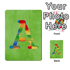 flash cards abc - Multi-purpose Cards (Rectangle)