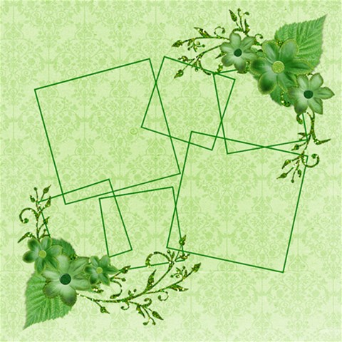 Go Green Quick Pages By Mikki 12 x12  Scrapbook Page - 2