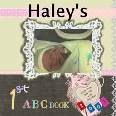 haley s abc book 2009 to print - ScrapBook Page 12  x 12 