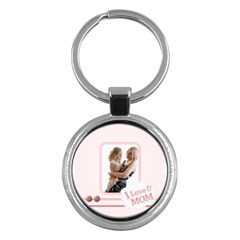 MOM I love you - Key Chain (Round)