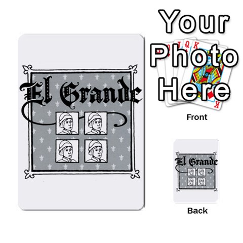 El Grande Cartes Actions En Francais By Plastic77 Back 34