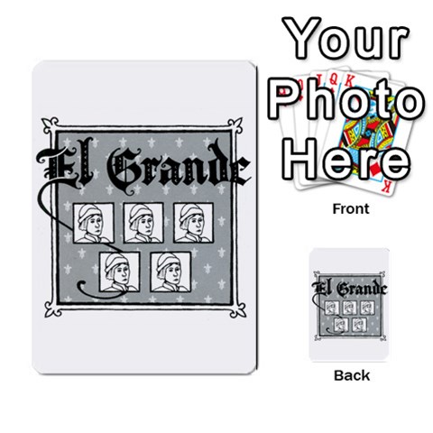El Grande Cartes Actions En Francais By Plastic77 Back 45