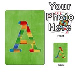 Boys ABC cards ,flash and memory game  - Multi-purpose Cards (Rectangle)